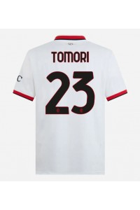 Fotbalové Dres AC Milan Fikayo Tomori #23 Venkovní Oblečení 2024-25 Krátký Rukáv